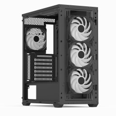 AeroCool D501A Midi Tower Black